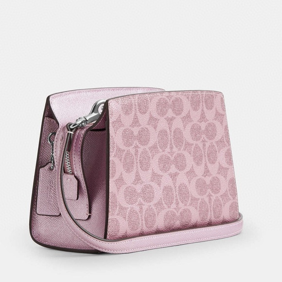 NWT Coach Gia Crossbody In Pink Rose CCK70 - Picture 5 of 7